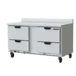 Beverage Air , WTFD60AHC-4-FIP, Freezer Counter, Work Top
