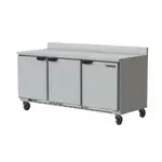 Beverage Air , WTR72AHC-FIP, Refrigerated Counter, Work Top