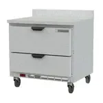 Beverage Air , WTRD36AHC-2-FIP, Refrigerated Counter, Work Top