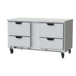 Beverage Air , WTRD60AHC-4-FLT, Refrigerated Counter, Work Top