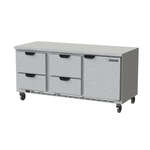 Beverage Air , WTRD72AHC-4-FLT, Refrigerated Counter, Work Top