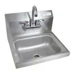 BK Resources BKHS-W-1410-LS-P-G, Sink, Hand
