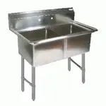BK Resources BKS-2-1620-12S, Sink, (2) Two Compartment