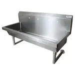 BK Resources MSHS-48W2, Sink, Hand