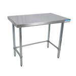BK Resources , SVTOB-3030, Work Table,  30" - 35", Stainless Steel Top