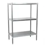 BK Resources VSU5-6724, Shelving Unit, Solid Flat