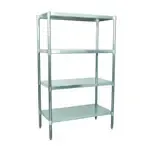 BK Resources VSU6-4324, Shelving Unit, Solid Flat