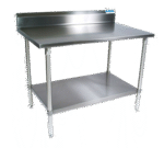 BK Resources , VTTR5-3024, Work Table,  30" - 35", Stainless Steel Top