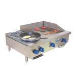 Comstock-Castle , FHP36-24, Griddle / Hotplate, Gas, Countertop