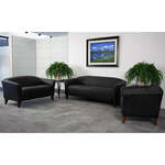 Flash Furniture , 111-1-BK-GG, Reception Furniture - Chairs