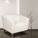 Flash Furniture , 111-1-WH-GG, Reception Furniture - Chairs