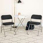 Flash Furniture , 2-AW-MC320AF-BK-GG, Folding Chairs