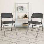 Flash Furniture , 2-AW-MC320AF-GRY-GG, Folding Chairs