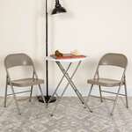Flash Furniture , 2-BD-F002-GY-GG, Folding Chairs