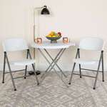 Flash Furniture , 2-DAD-YCD-50-WH-GG, Folding Chairs