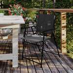 Flash Furniture , 2-GM-SC098-BK-GG, Patio Chairs