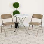 Flash Furniture , 2-HA-MC309AV-BGE-GG, Folding Chairs