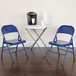Flash Furniture , 2-HF3-BLUE-GG, Folding Chairs