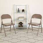 Flash Furniture , 2-HF3-MC-309AS-BGE-GG, Folding Chairs