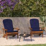 Flash Furniture , 2-JJ-C14501-CSNBL-TEAK-GG, Patio Chairs