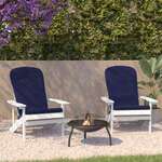 Flash Furniture , 2-JJ-C14501-CSNBL-WH-GG, Patio Chairs