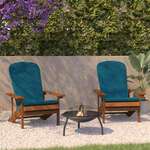 Flash Furniture , 2-JJ-C14501-CSNTL-TEAK-GG, Patio Chairs