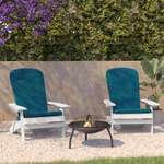 Flash Furniture , 2-JJ-C14505-CSNTL-WH-GG, Patio Chairs