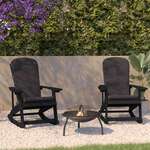 Flash Furniture , 2-JJ-C14705-CSNGY-BK-GG, Patio Chairs