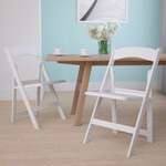 Flash Furniture , 2-LE-L-1-WHITE-GG, Folding Chairs
