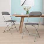 Flash Furniture , 2-LE-L-3-GREY-GG, Folding Chairs