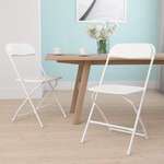 Flash Furniture , 2-LE-L-3-WHITE-GG, Folding Chairs