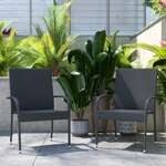 Flash Furniture , 2-TW-3WBE073-GY-GG, Indoor Outdoor Chairs