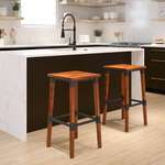 Flash Furniture , 2-XU-DG-W0247B-GG, Restaurant Barstools