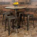Flash Furniture , 4-ET-31320-24-GN-R-GG, Restaurant Barstools