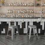 Flash Furniture , 4-ET-31320-24-SV-R-PL2G-GG, Restaurant Barstools