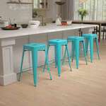 Flash Furniture , 4-ET-31320-24-TL-R-GG, Restaurant Barstools