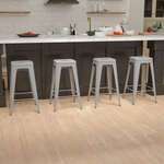 Flash Furniture , 4-ET-31320-30-SV-R-GG, Restaurant Barstools