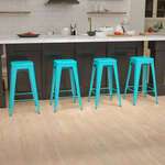Flash Furniture , 4-ET-31320-30-TL-R-GG, Restaurant Barstools
