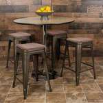 Flash Furniture , 4-ET-31320W-24-GN-R-GG, Restaurant Barstools