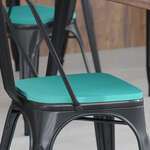 Flash Furniture , 4-JJ-SEA-PL01-MINT-GG, Restaurant Chairs - Accessories