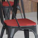 Flash Furniture , 4-JJ-SEA-PL01-RED-GG, Restaurant Chairs - Accessories