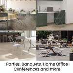 Flash Furniture , 4-LE-L-3-W-GY-GG, Folding Chairs