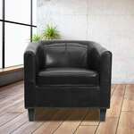 Flash Furniture , BT-873-BK-GG, Reception Furniture - Chairs