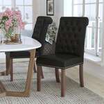Flash Furniture , BT-P-BK-LEA-GG, Dining Chairs