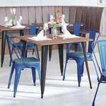 Flash Furniture , CH-31230-BL-PL1C-GG, Indoor Outdoor Chairs