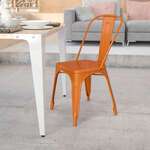 Flash Furniture , CH-31230-OR-GG, Indoor Outdoor Chairs
