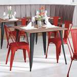 Flash Furniture , CH-31230-RED-PL1R-GG, Indoor Outdoor Chairs