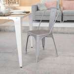 Flash Furniture , CH-31230-SIL-GG, Indoor Outdoor Chairs
