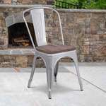 Flash Furniture , CH-31230-SIL-WD-GG, Restaurant Chairs