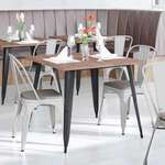 Flash Furniture , CH-31230-WH-PL1G-GG, Indoor Outdoor Chairs